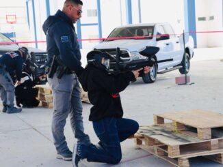 Realizan la actividad Cadete por un día con estudiantes de secundaria