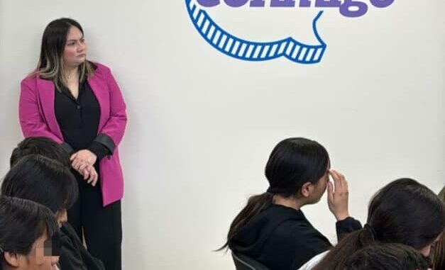 Imparte AEI-GOECHI pláticas preventivas a alumnos de la Secundaria Técnica No. 91 de Nuevo Casas Grandes