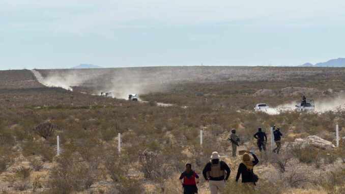 Recorre Operativo Conjunto 120 hectáreas en Aldama en búsqueda de personas desaparecidas
