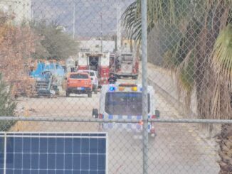 Incendio consume bodega en planta Vitromex del Complejo Industrial Sur