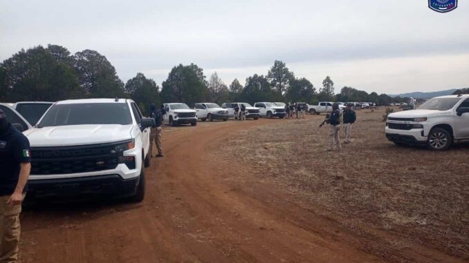 Realiza FGE acciones de búsqueda de presidente seccional de Las Varas