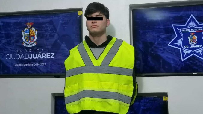 Lo detienen con arma de fuego y mariguana