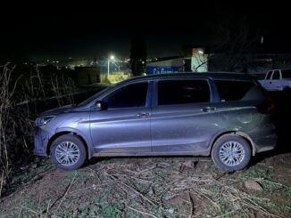 Asegura FGE en ciudad Madera dos vehículos con reportes de robo