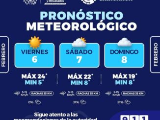 Frío y probabilidad de lluvias para este fin de semana en la capital