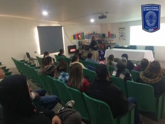 Imparte GOECHI plática a familias del CREI Santa Isabel