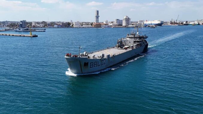 Llegan a Cuba los dos barcos de ayuda humanitaria enviados por México