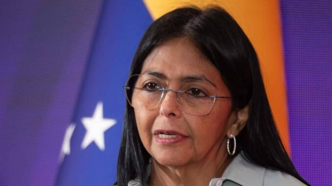 Delcy Rodríguez dice que «en algún momento» viajará a Estados Unidos