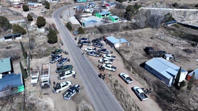 Mantienen operativos estratégicos en el municipio de Guachochi