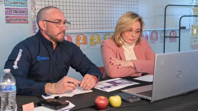 Maru Campos participa en reunión virtual sobre estrategia nacional contra el sarampión