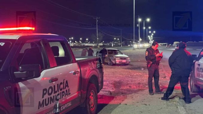 Choque entre patrulla y particular en la avenida Equus