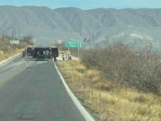 Comando armado siembra terror y bloquea la carretera Aldama–Ojinaga