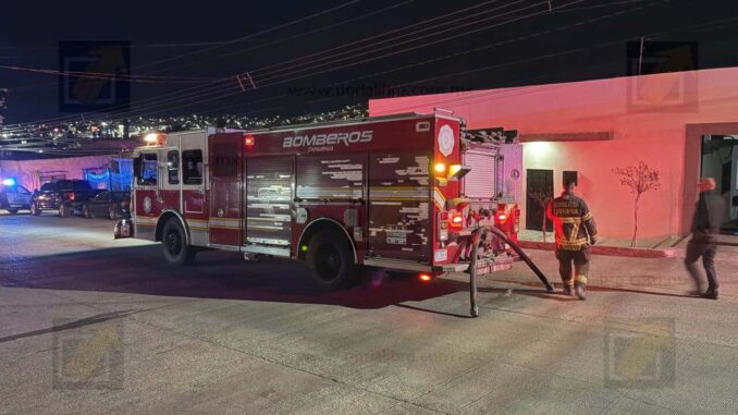 Incendio consume cuarto en vivienda de la colonia Cerro de la Cruz