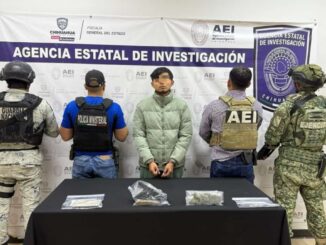 Detiene a AEI a sujeto que traía pistola y drogas en Parajes de Oriente