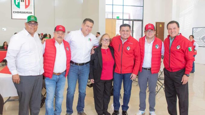 Fermín Ordóñez, líder del MT del PRI respalda la reelección de Alex Domínguez