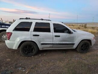 Asegura célula BOII vehículo blindado con placas sobrepuestas en Aldama