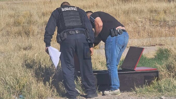 Hallan detrás del Panteón San José un cadáver oculto en una cocineta abandonada