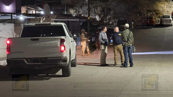 Reportan disparos en vivienda de la colonia Santa Rosa; aseguran vehículo y casquillos