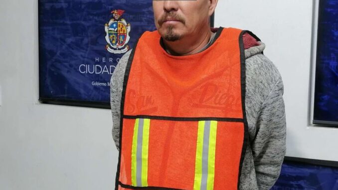 Lo detienen con vehículo robado