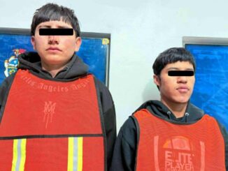 Capturan a dos tras asaltar con violencia negocio en Colinas de Juárez