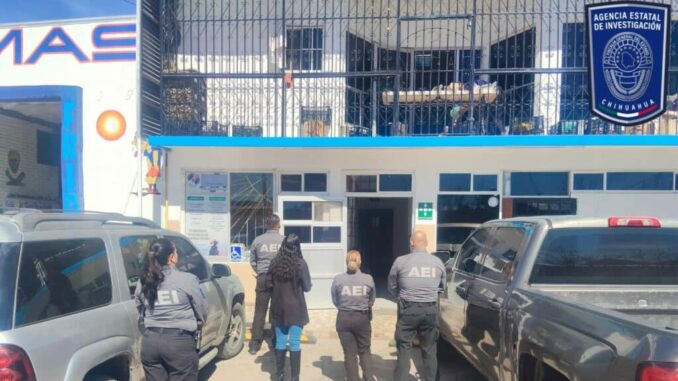 Realizan agentes de la AEI operativo en centro de rehabilitación de Nuevo Casas Grandes