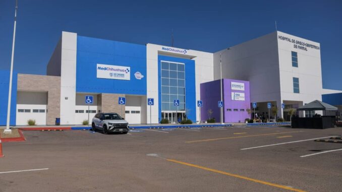 Maru Campos entrega el Hospital de Gineco-Obstetricia en Parral en beneficio de los habitantes de 16 municipios de la región