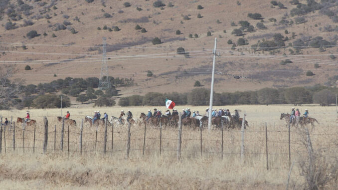 Arranca en Bachíniva la tradicional Cabalgata Binacional Villista