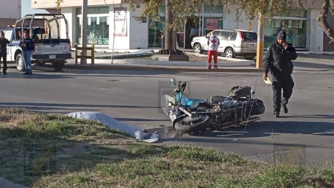 Motociclista pierde la vida tras fuerte choque en avenida Quinta Real
