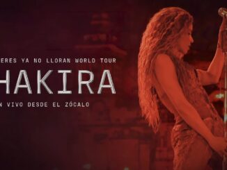Shakira en el Zócalo de Ciudad de México