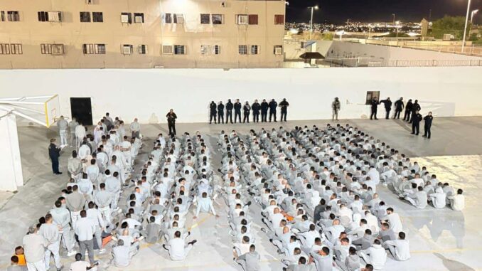 Realizan revisión extraordinaria en el Cereso No 1 en Aquiles Serdán