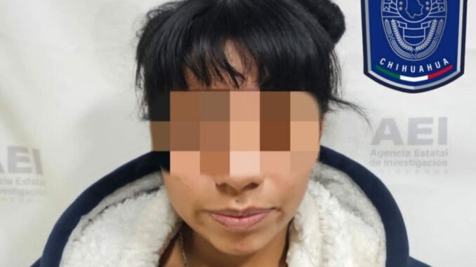 Aprehende Policía Investigadora a mujer acusada por robo en Parral