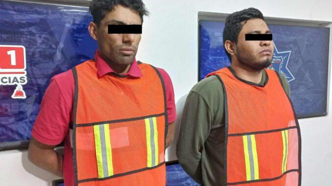 Los detienen intentando robar un vehículo y en posesión de cristal