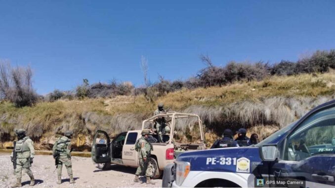 Localizan en Ojinaga vehículos robados y desmantelan campamento