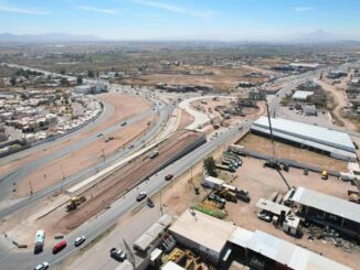 Registra Municipio avance del 40% en puente de la carretera Aldama y avenida Fuerza Aérea