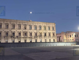Blindan el Centro Histórico previo a la marcha 8M