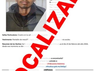 Localizan en Zacatecas a joven con reporte de ausencia en Delicias
