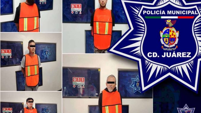 Detienen a cinco prófugos de la justicia