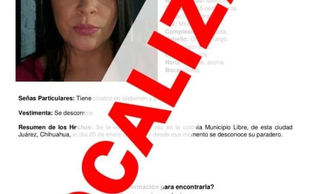 Localizan en Tijuana, sana y salva, a mujer reportada como ausente en Ciudad Juárez – Fiscalía General del Estado de Chihuahua