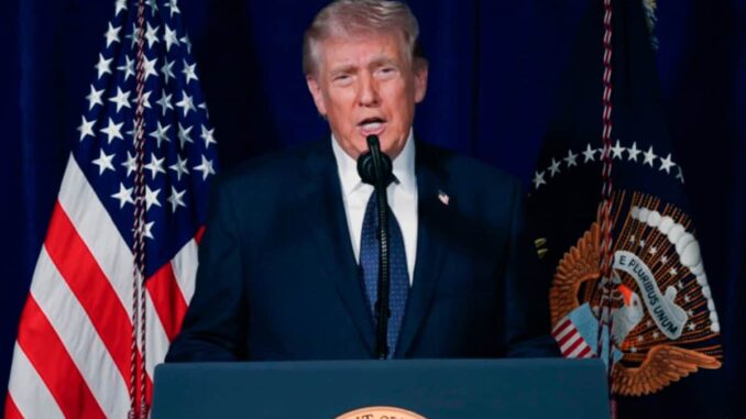 Trump dice que México es «el epicentro de la violencia» de los carteles