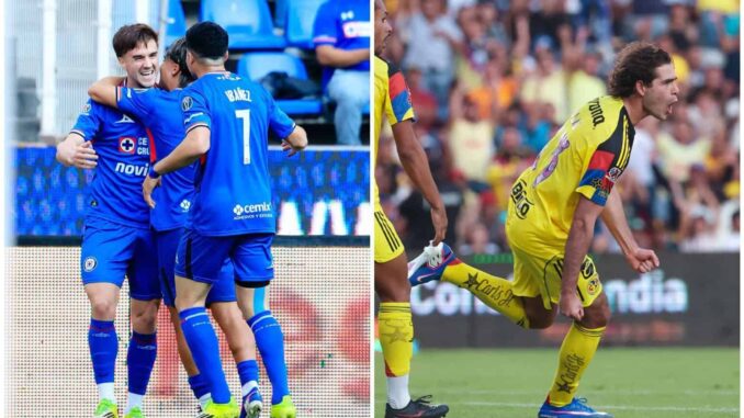 Cruz Azul más líder que nunca y América gana en Querétaro