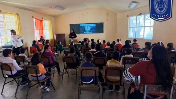 Imparte GOECHI charlas de concientización en la escuela primaria Jesús Coello Avendaño