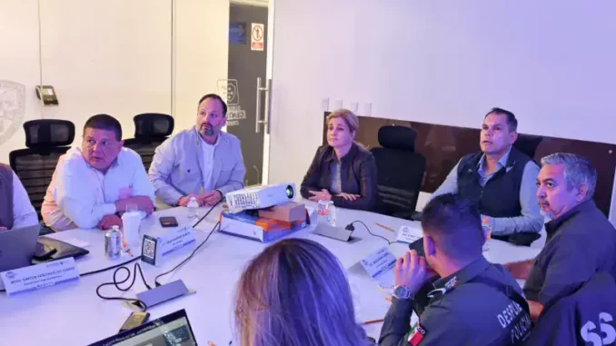 Gobierno del Estado coordina despliegue para garantizar seguridad durante marcha del 8M