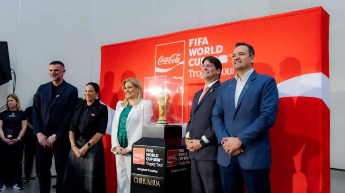 Hoy Chihuahua levanta un símbolo que une a todo México: Marco Bonilla en brindis de la Copa del Mundo