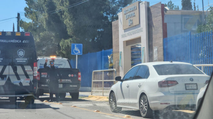Menor se autolesiona en secundaria de Colinas del Sol; autoridades activan protocolo de atención