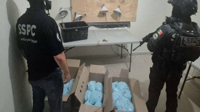 Destaca la DEA incautación de más de 270 kilos de fentanilo en Colima