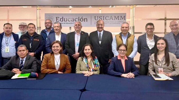 Autoridades educativas y sindicales de Chihuahua logran acuerdos en USICAMM Nacional en beneficio de docentes