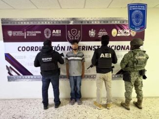 Detiene AEI Zona Centro a masculino buscado por homicidio