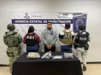 Detiene COE en flagrancia a hombre con drogas y arma