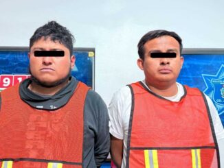 Arrestan a dos con arma de fuego tras circular a exceso de velocidad en Portal del Roble