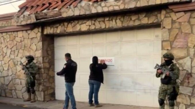 FGR asegura propiedades vinculadas a César Duarte en Parral