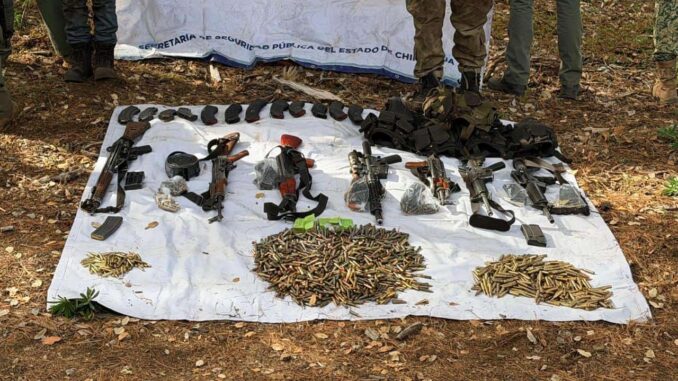 (VIDEO) Capturan a tres criminales tras enfrentamiento armado en El Ocote